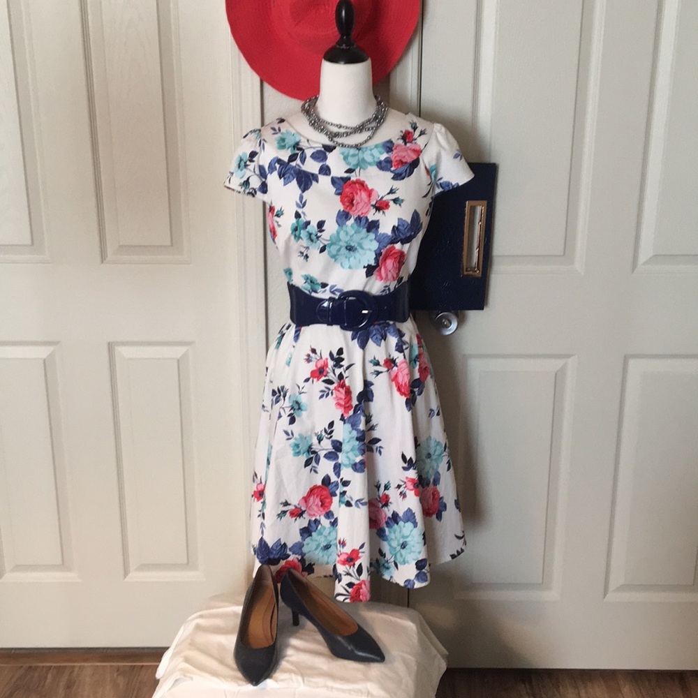 ModCloth Thanks Floral You’ve Done Dress